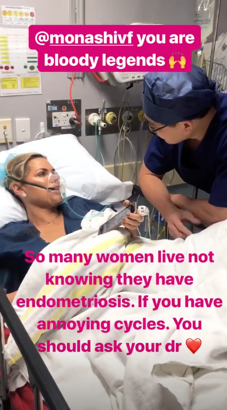 Sophie Monk has shared a warning for her fans after being diagnosed with endometriosis. Source: Instagram/SophieMonk