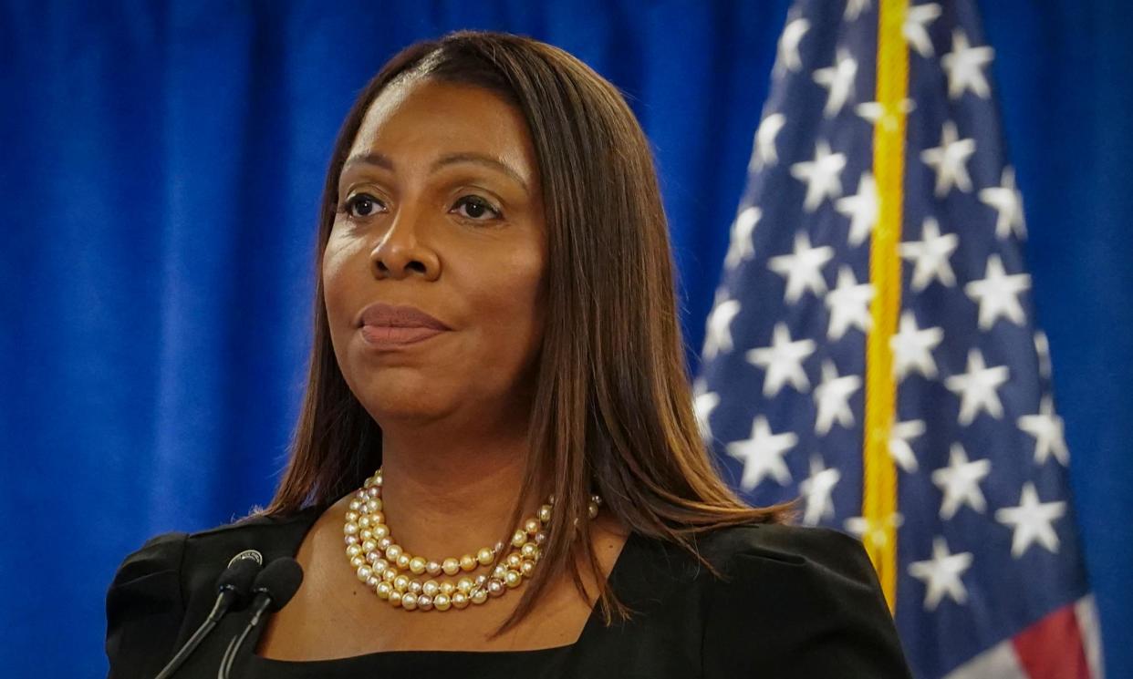 <span>New York attorney general Letitia James</span><span>Photograph: Bebeto Matthews/AP</span>