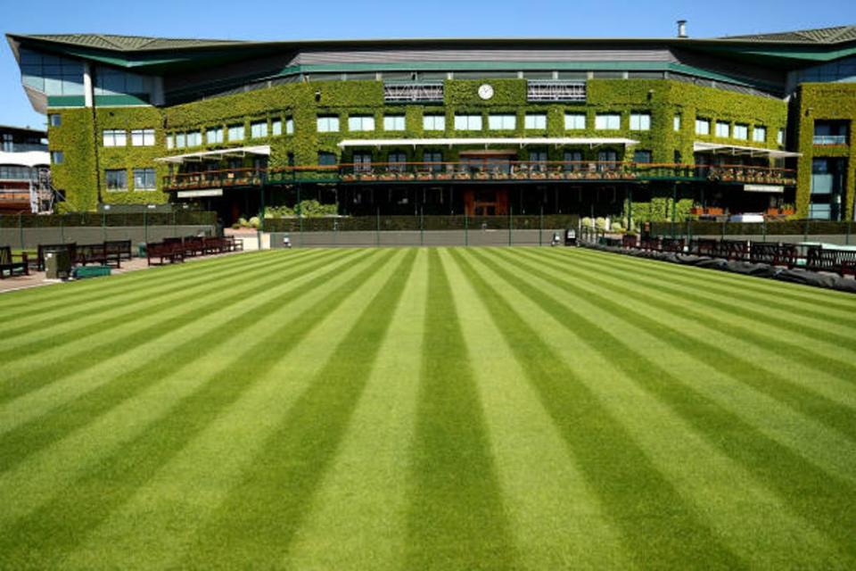 Wimbledon has been stripped of ranking points for 2022 after their decision to ban Russian and Belarusian players from taking part  (Getty Images)
