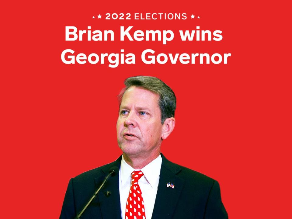 2022 Midterm Election Georgia Governor Brian Kemp