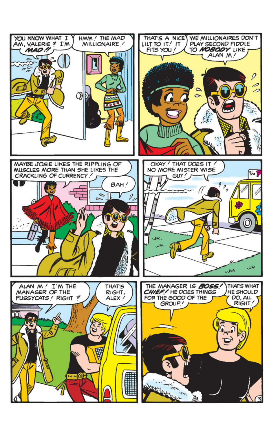 Betty & Veronica Friends Forever: Rock & Roll interior art