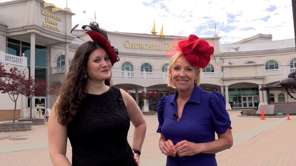 STILL FROM VIDEO: Let's Talk Derby with Kathryn & Kirby - Track Tour