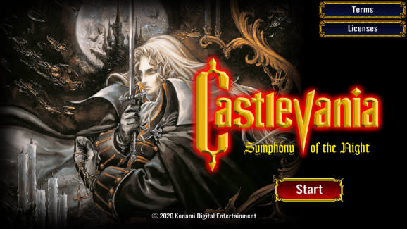 Castelvania: Symphony of the Night.