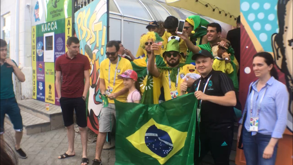 Brazil made a lot of friends in Russia but now their fans are heading home