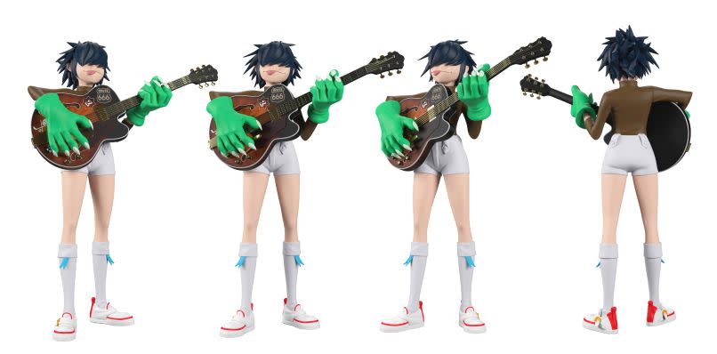 GorillazToys 03 copy Gorillaz Unveil New Line of Luxe Vinyl Toys