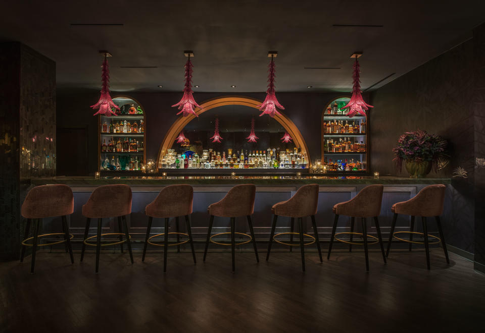The bar at The Fleur Room. - Credit: Courtesy Photo/Ryan Forbes