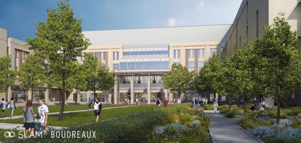 Plans for the University of South Carolina’s new School of Medicine building have come into focus.