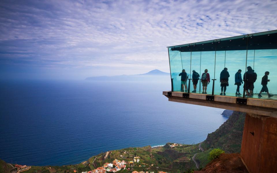 Mirador de Abrante is one of the most beautiful viewpoints in the Canary Islands