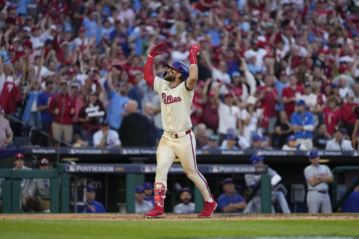 2024 MLB Playoffs: Bryce Harper and the Phillies’ offense come back from the brink in epic NLDS Game 2 against the Mets