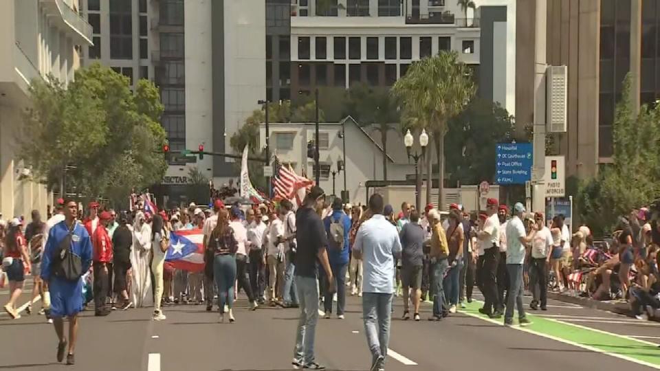 One of the biggest celebrations of Puerto Rican pride happened on Saturday in downtown Orlando.