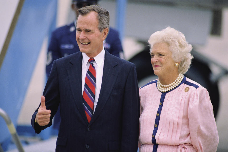 Former President George H.W Bush and wife Barbara were married for 73 years.<em> (Getty Images)</em>