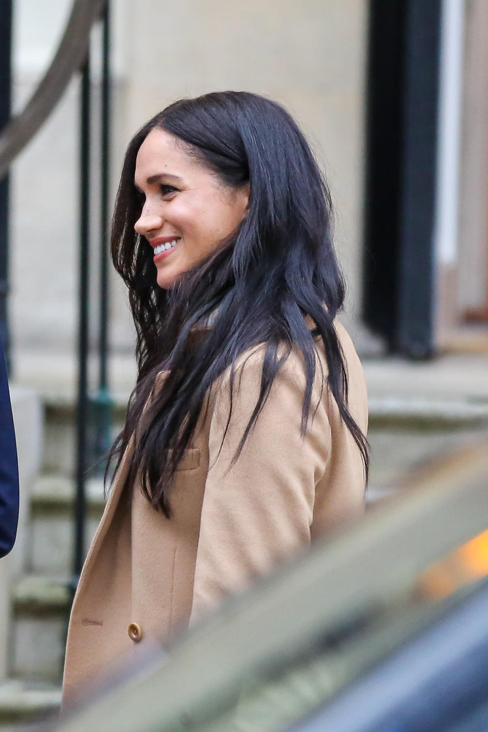 Meghan, Duchess of Sussex arrives at Canada House in London. Prince Harry, Duke of Sussex and Meghan Duchess of Sussex met Canada's High Commissioner for Canada in the UK, Janice Charette thanking her for the warm Canadian hospitality and support they received during their recent stay in Canada. (Photo by Steve Taylor / SOPA Images/Sipa USA)