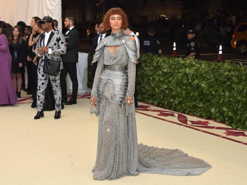 Zendaya attends the Met Gala 2018