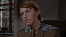 <p> One of SPECTRE’s most loyal lieutenants, Rosa Klebb (Lotta Lenye) not only runs operatives intending to kill or woo James Bond in <em>From Russia With Love</em>, she takes a stab at the man herself. Possessing her iconic shoe with a poison tipped blade, she unfortunately falls out of step, and fails at this task. </p>