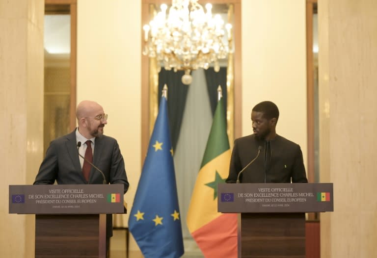 Der neue Präsident des Senegal, Bassirou Diomaye Faye, hat sich für eine "überdachte" Beziehung zur Europäischen Union ausgesprochen. (SEYLLOU)