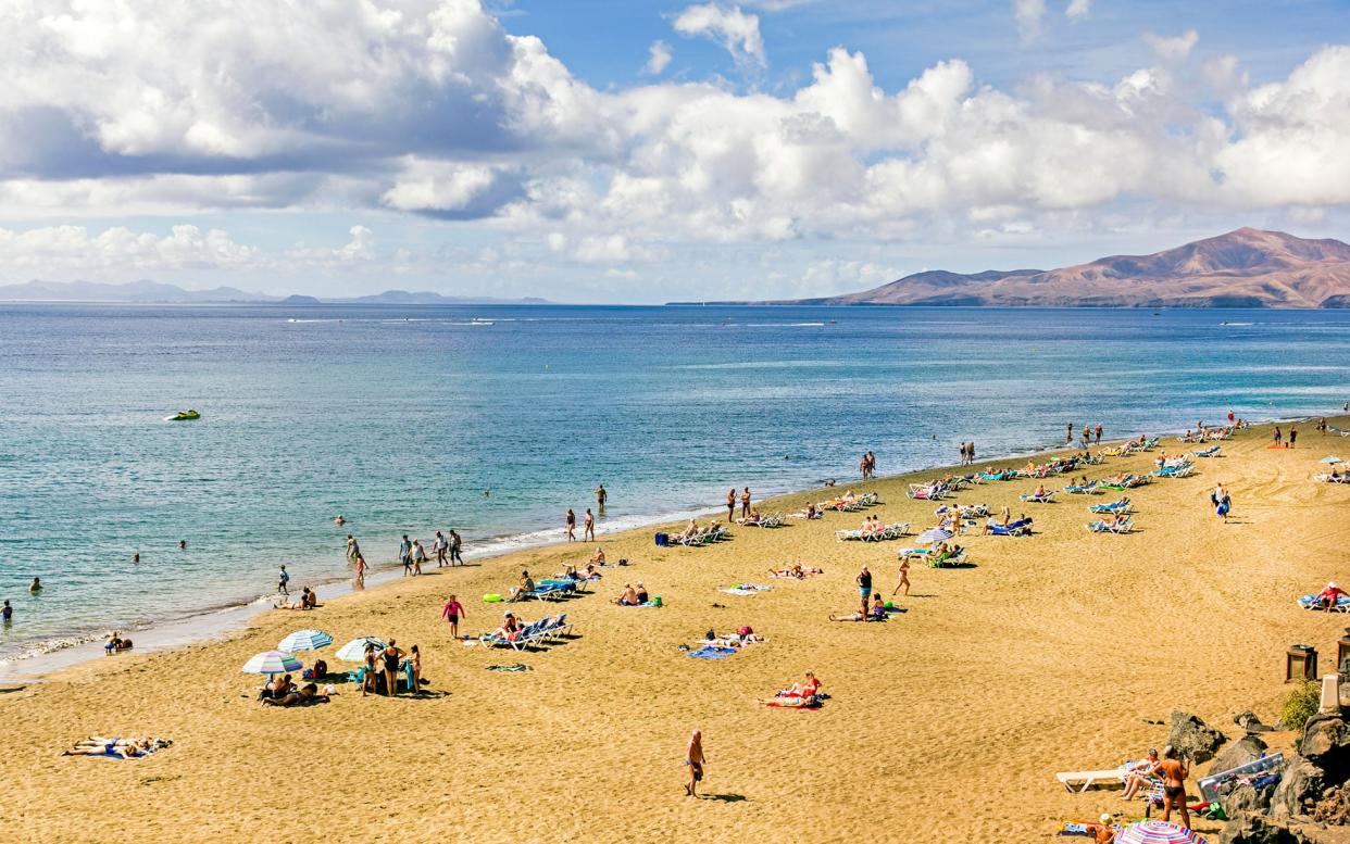 There's plenty of beach fun to be had in Puerto del Carmen, Lanzarote - George-Standen