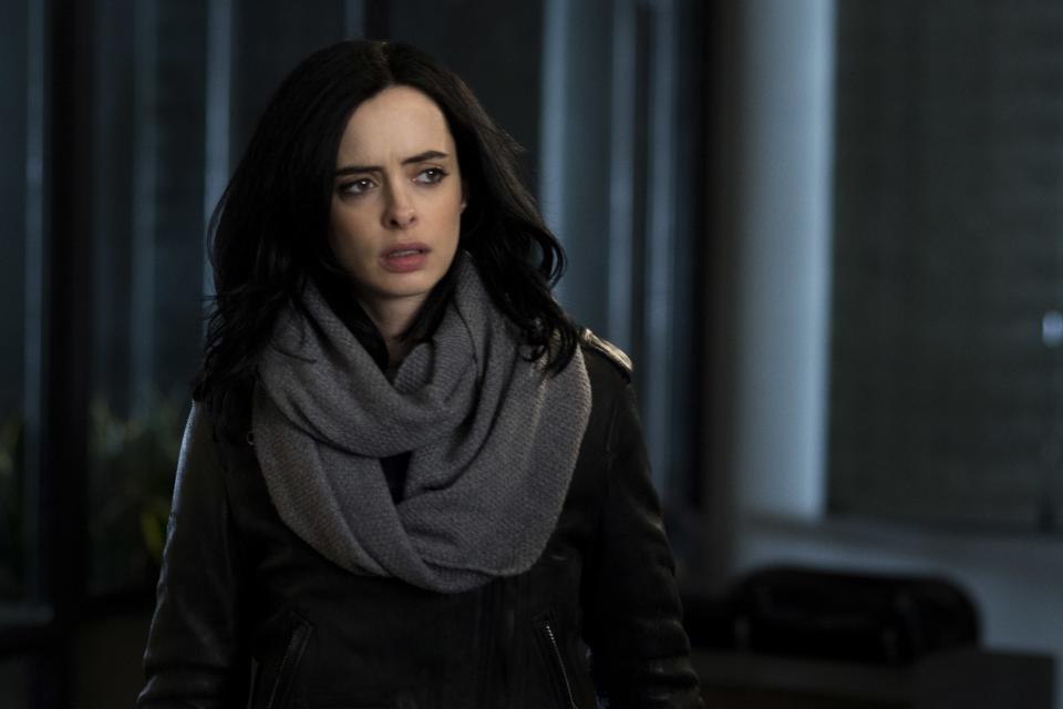 <h1 class="title">JESSICA JONES (aka MARVEL'S JESSICA JONES), Krysten Ritter, (Season 1, 2015). ph: Myles</h1><cite class="credit">©Netflix/Courtesy Everett Collection</cite>