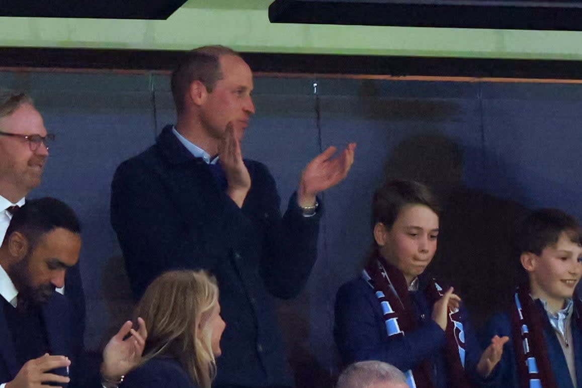 Prince William is celebrating today after his favourite team qualified for the Champions League (Getty Images)