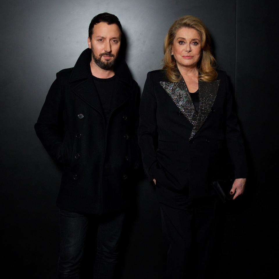 At the Museum of Modern Art, Catherine Deneuve and Anthony Vaccarello hosted a 50th birthday party for Luis Buñel’s cult film Belle de Jour.