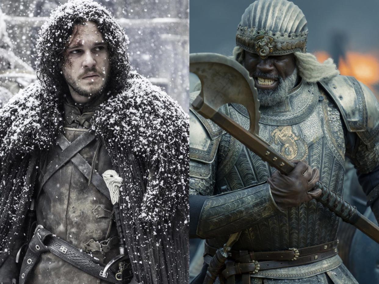 "Snow," which will follow Jon Snow (Kit Harington) and "Nine Voyages" about Corlys Velaryon (Steve Toussaint) are just two of the spinoffs being developed.