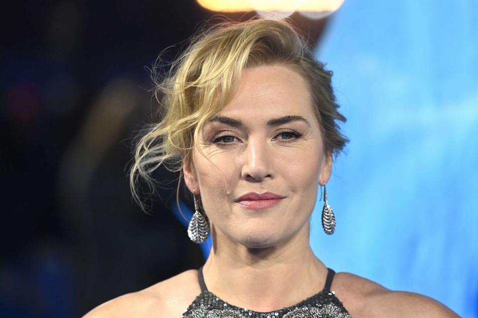 PHOTO: Kate Winslet attends the 'Avatar: The Way of Water' World Premiere at Odeon Luxe Leicester Square, Dec. 6, 2022, in London. (Dave J Hogan/Getty Images)