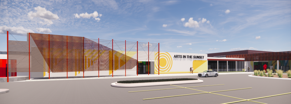 The Amarillo Arts Institute is working to introduce the public to its new Arts in the Sunset space after renovations are complete, during a community grand opening to be held April 14.