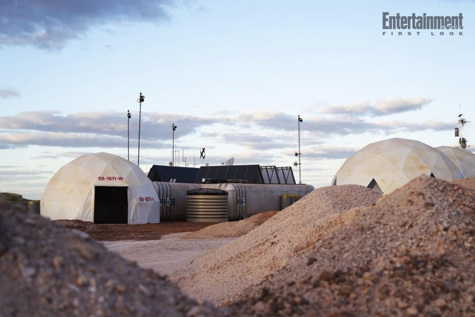 Coober Pedy, Australia, doing double duty as the Red Planet on Fox's 'Stars on Mars'
