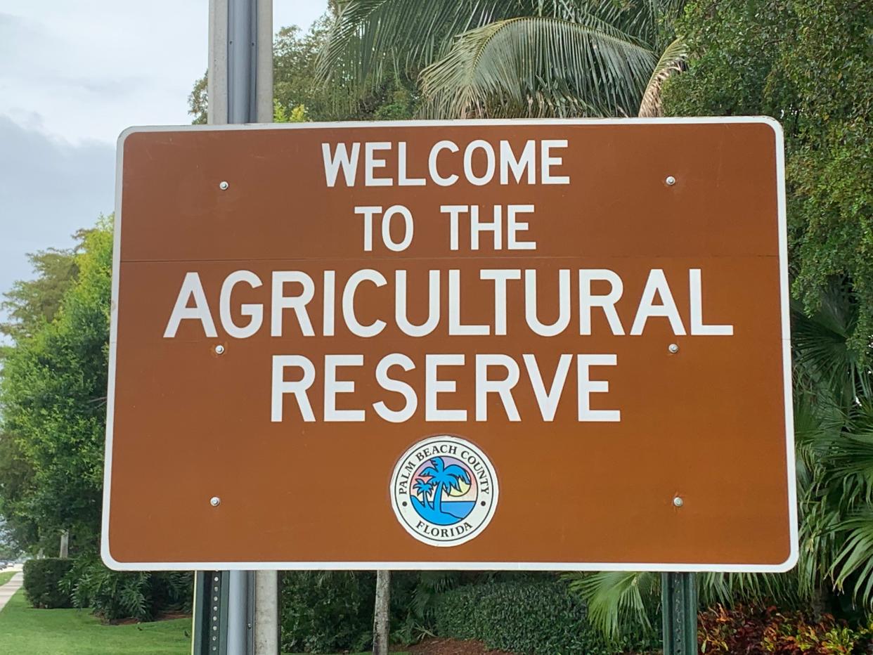 The county created the Ag Reserve more than 20 years ago to protect farming and prevent overdevelopment. It is located west of Boca Raton, Delray Beach, Boynton Beach, and east of the Loxahatchee Wildlife Refuge in unincorporated areas of the county.