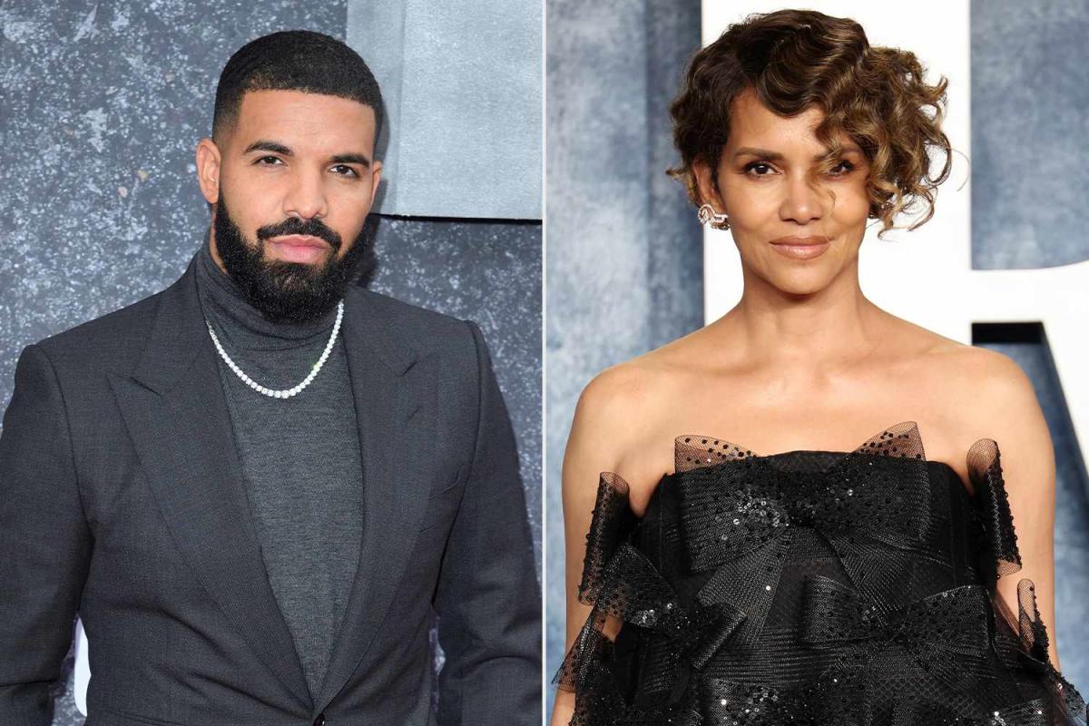 Drake Seemingly Used Halle Berry Slime Picture Without Her Permission