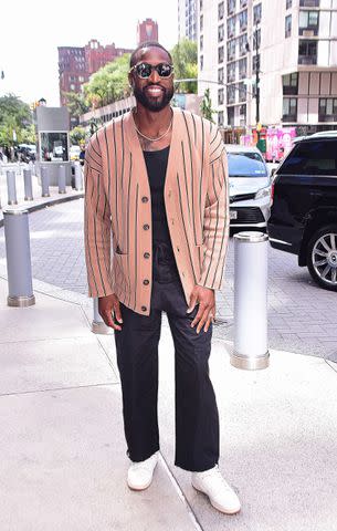 <p>Patricia Schlein/Star Max/GC Images</p> Dwyane Wade is seen on September 21, 2023 in New York City.