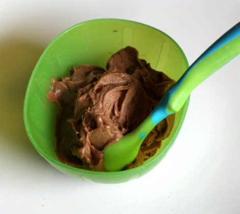 2-step chocolate ice cream