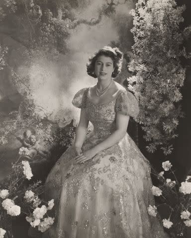 <p>Â© Cecil Beaton / Victoria and Albert Museum, London</p> The then Princess Elizabeth at Windsor Castle in March 1945