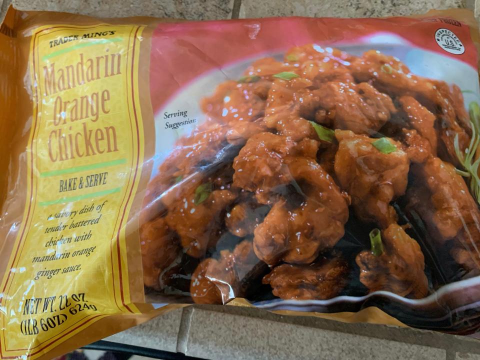 trader joe's orange chicken