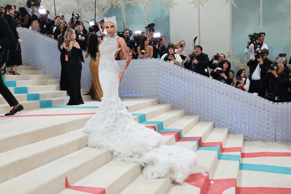 Doja Cat attends the Met Gala 2023.