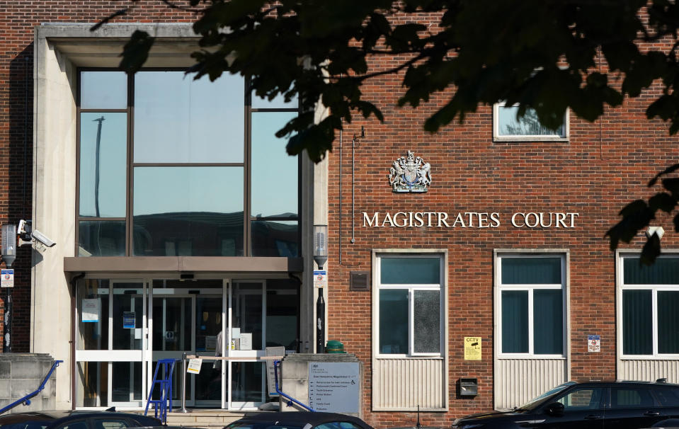 General view of Portsmouth Magistrates Court in Hampshire. Picture date: Wednesday September 22, 2021. (Photo by Andrew Matthews/PA Images via Getty Images)