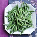 <p>These green beans come together in less than 30 minutes, so you don't have to worry about spending more time than necessary in the kitchen. </p><p>Get the <strong><a href="https://www.womansday.com/food-recipes/a29439835/green-beans-with-garlic-herb-butter-recipe/" rel="nofollow noopener" target="_blank" data-ylk="slk:Green Beans with Garlic-Herb Butter recipe;elm:context_link;itc:0;sec:content-canvas" class="link ">Green Beans with Garlic-Herb Butter recipe</a></strong>.</p>