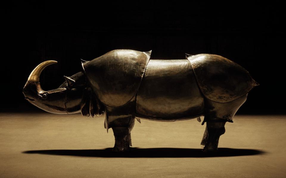 François-Xavier Lalanne's Rhinocretaire, sold at Christie's Paris for a record €18.3 million