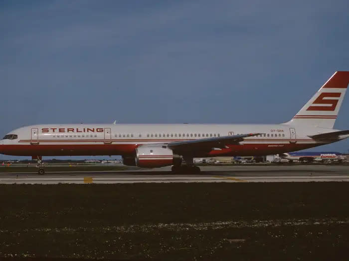 Trumps 757, als sie für Sterling Airlines flog. - Copyright: Flickr/Aero Icarus