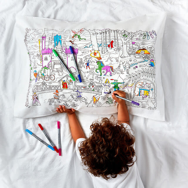 Pillow case you can color