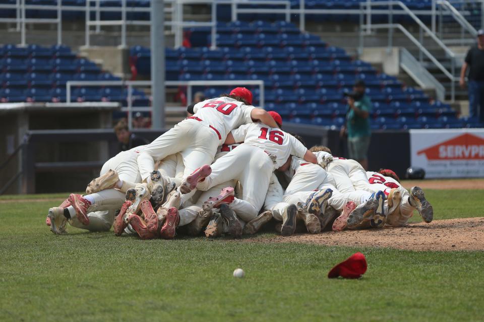 Action from Ketcham's win over Commack in the Class AA baseball state championship game on Saturday, June 10, 2023.