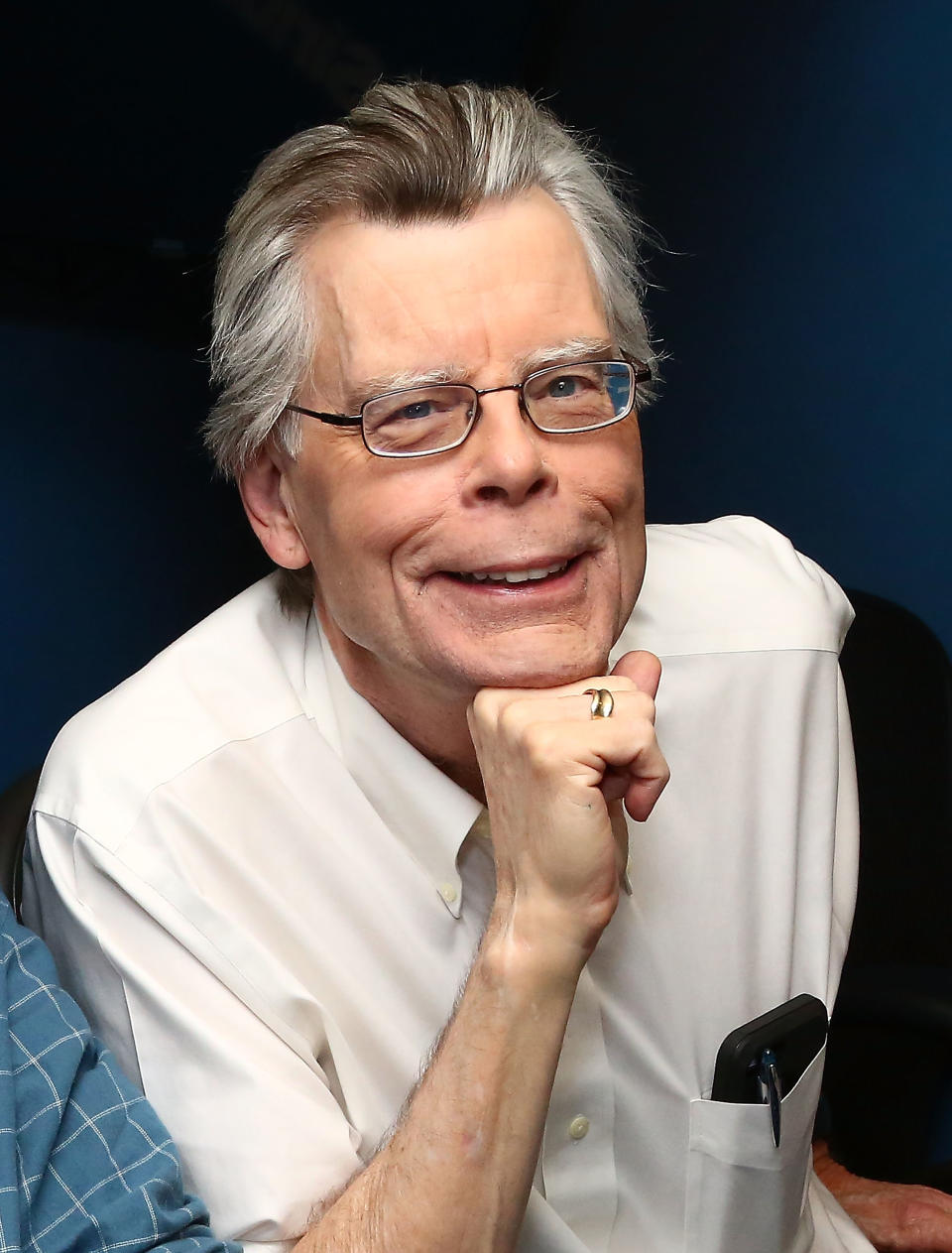 NEW YORK, NY - SEPTEMBER 26:  (EXCLUSIVE COVERAGE) Author Stephen King visits the SiriusXM Studios on September 26, 2017 in New York City.  (Photo by Astrid Stawiarz/Getty Images)