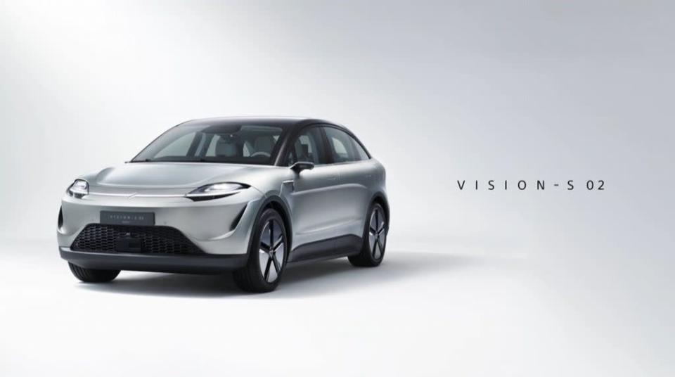 Das SUV Vision-02 könnte in naher Zukunft Realität werden (Foto: Handout/Sony)