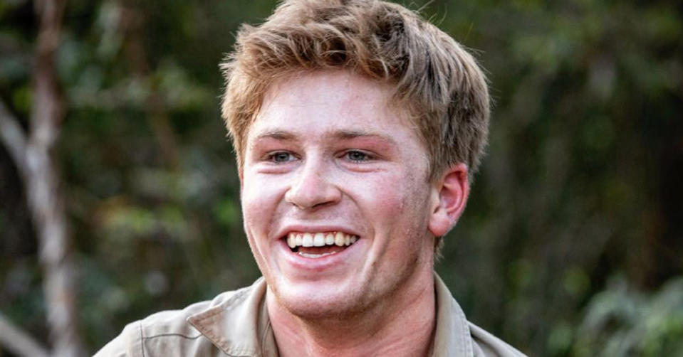 Robert Irwin smiling