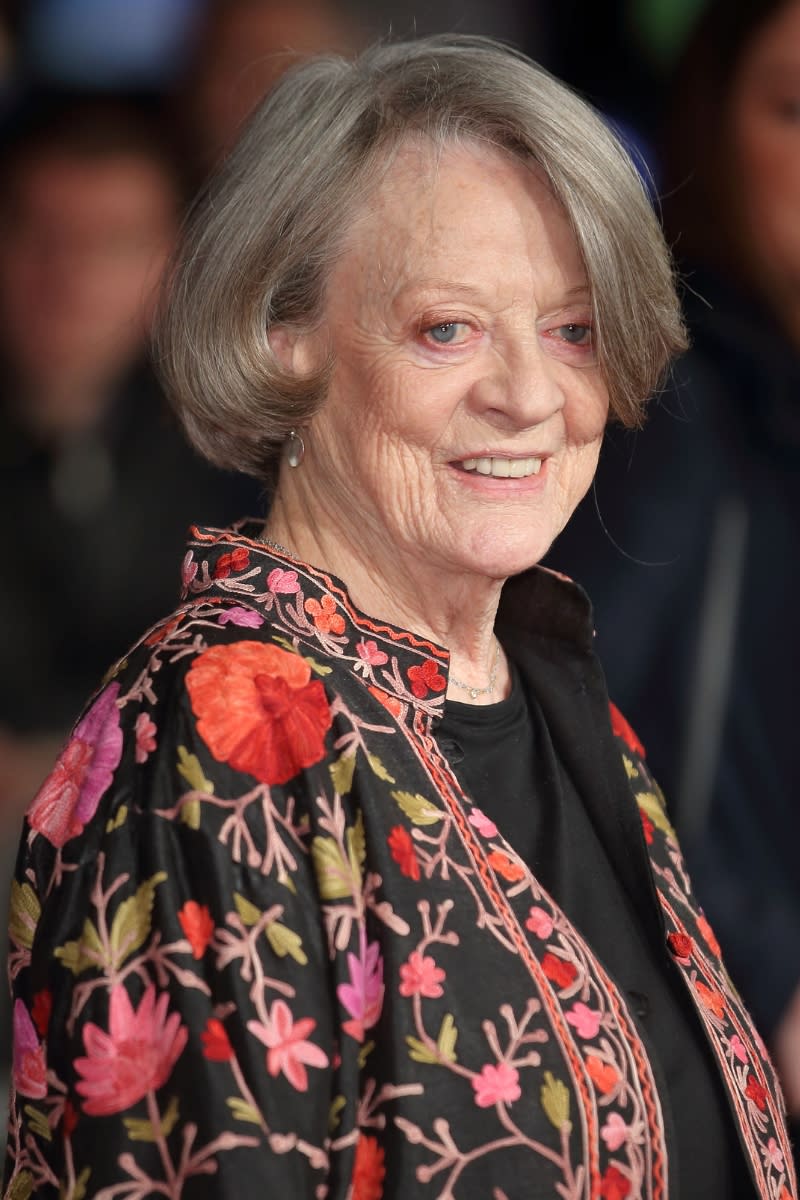 Dame Maggie Smith attends a screening of 