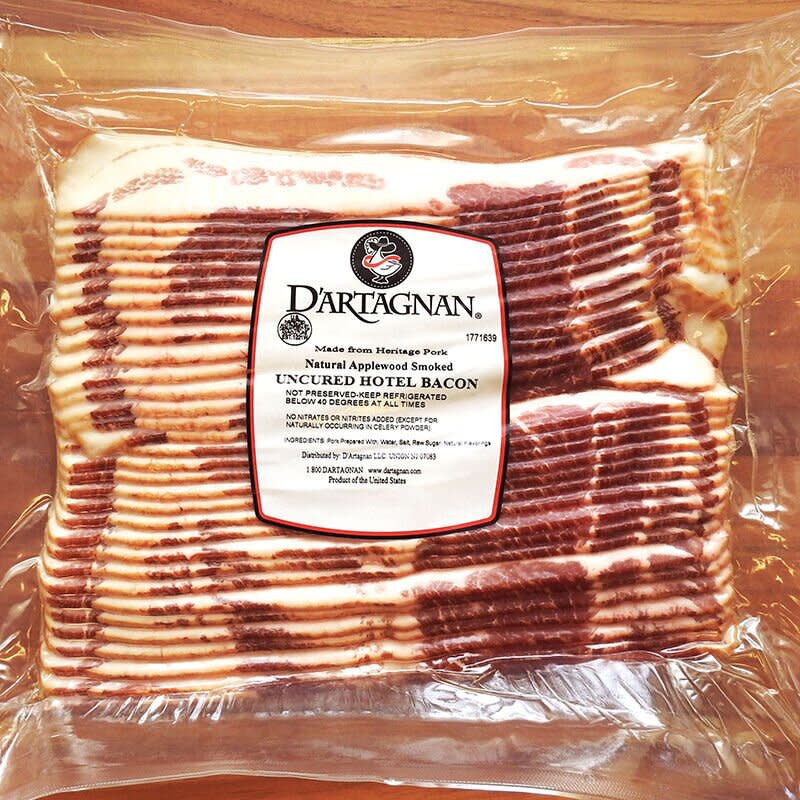 D'Artagnan Applewood Smoked Hotel Bacon