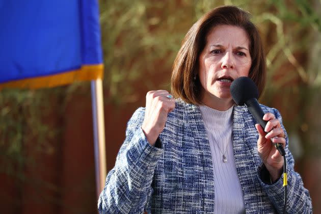 Sen. Catherine Cortez Masto (D-Nev.), the first-ever Latina in the Senate, is in a tight race against Republican Adam Laxalt. (Photo: Mario Tama/Getty Images)