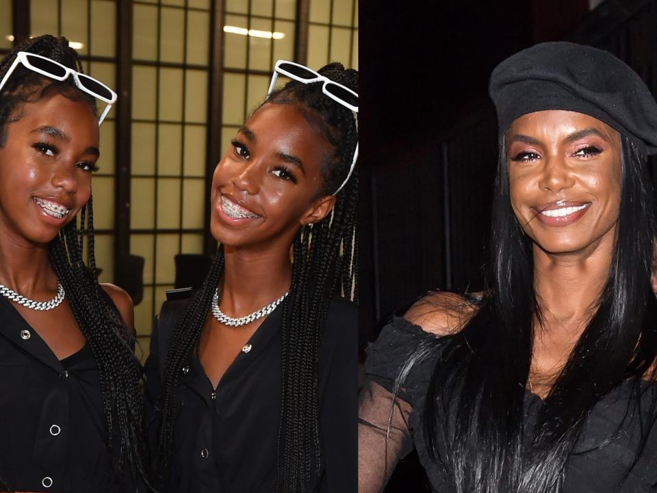 Diddy and Kim Porter welcomed twins D'Lila Star and Jessie James in 2006.