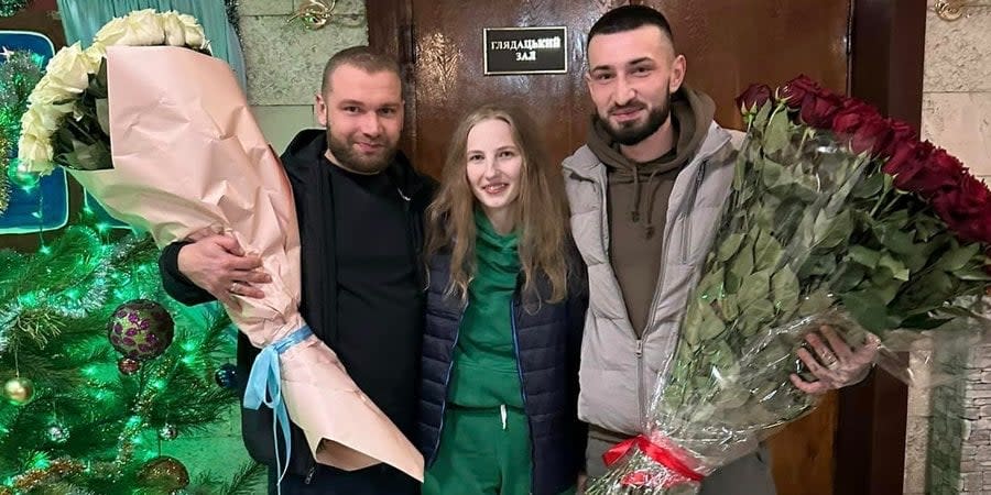 Halyna Fedyshyn, released from Russian captivity, accepted her lover's proposal