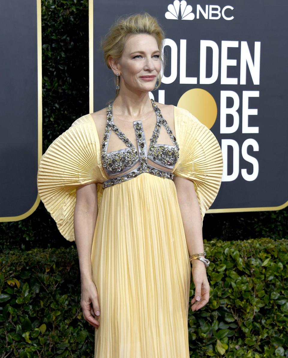 Why is Everyone Wearing Balloon Sleeves at the Golden Globes?