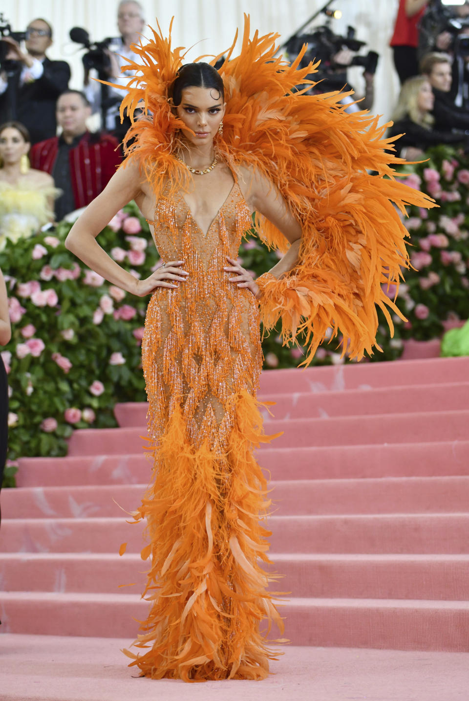 FILE - Kendall Jenner attends The Metropolitan Museum of Art's Costume Institute benefit gala celebrating the opening of the "Camp: Notes on Fashion" exhibition on May 6, 2019, in New York. Jenner turns 25 on Nov. 3. (Photo by Charles Sykes/Invision/AP, File)